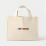 FELICITATS
   Tiny Tote Canvas Bag