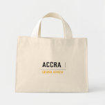 ACCRA  Tiny Tote Canvas Bag