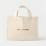 Ms Jackson  Tiny Tote Canvas Bag