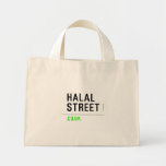 Halal Street  Tiny Tote Canvas Bag