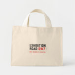 exhibition ROAD  Tiny Tote Canvas Bag