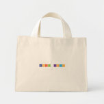 RAHIL KHAN
   Tiny Tote Canvas Bag