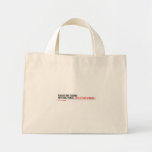 SQUAD ONE SOUND INTERNATIONAL  Tiny Tote Canvas Bag