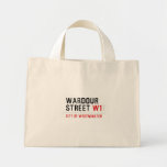 WARDOUR STREET  Tiny Tote Canvas Bag