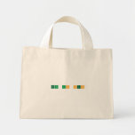 eres un peo  Tiny Tote Canvas Bag