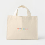 Chemical Revision  Tiny Tote Canvas Bag
