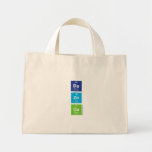 Ba
 Zn
 Ga  Tiny Tote Canvas Bag