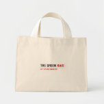 THE GREEN  Tiny Tote Canvas Bag