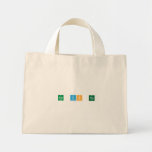 am vs pm  Tiny Tote Canvas Bag