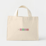 jarvis  Tiny Tote Canvas Bag