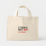 2 Cockle Way  Tiny Tote Canvas Bag
