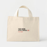 Your Name StreetBariga  Tiny Tote Canvas Bag