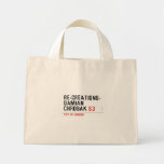 Re-creations- Damian  Chrobak  Tiny Tote Canvas Bag