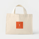 I   Tiny Tote Canvas Bag
