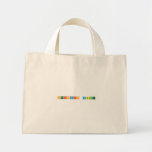 Periodic Table  Tiny Tote Canvas Bag
