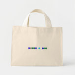 Higgs in space  Tiny Tote Canvas Bag