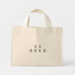 Hn
 Horneros  Tiny Tote Canvas Bag