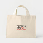 Portobello road  Tiny Tote Canvas Bag