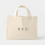 RUBY  Tiny Tote Canvas Bag