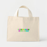 Chemistry 
 Rocks!!  Tiny Tote Canvas Bag