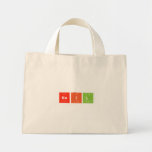 Neil  Tiny Tote Canvas Bag