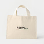 Im new Admin   #Tahseen_Qainth   Tiny Tote Canvas Bag