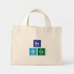 Be
 NiCe  Tiny Tote Canvas Bag