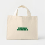 BackFire
 Intelligence  Tiny Tote Canvas Bag