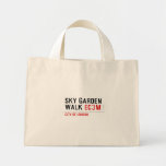 sky garden walk  Tiny Tote Canvas Bag