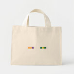 PPCS-  EAST  Tiny Tote Canvas Bag