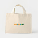 Phyoming  Tiny Tote Canvas Bag