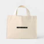 Stephanie
   Tiny Tote Canvas Bag