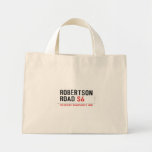 robertson  road  Tiny Tote Canvas Bag