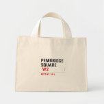 PEMBRIDGE  SQUARE    Tiny Tote Canvas Bag