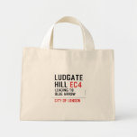 Ludgate  Hill  Tiny Tote Canvas Bag