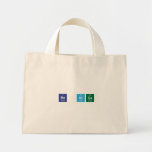 Be Nice  Tiny Tote Canvas Bag