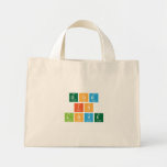 God
 is
 love  Tiny Tote Canvas Bag