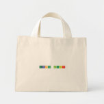 Graham Lester  Tiny Tote Canvas Bag