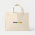 French  Tiny Tote Canvas Bag