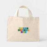 Positive
 Energetic
 Kind  Tiny Tote Canvas Bag