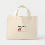 white hart lane   Tiny Tote Canvas Bag