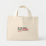 Do the Shake  n vac  Tiny Tote Canvas Bag