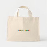 SCIENCE HUMOR  Tiny Tote Canvas Bag