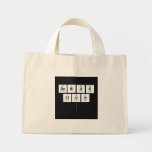 GENIUS
 CLUB
   Tiny Tote Canvas Bag
