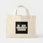 P aRK
 INSPIRES
 GENIUS  Tiny Tote Canvas Bag