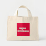WOMEN 
 IN 
 CHEMISTRY  Tiny Tote Canvas Bag