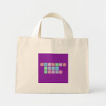 Periodic
 Table
 Writer  Tiny Tote Canvas Bag