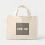 Erick Gray  Tiny Tote Canvas Bag