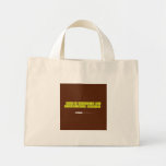 WHO'S AFRAID OF
 VIRGINIA WOOLF ?
   Tiny Tote Canvas Bag
