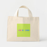 Parker Ponder  Tiny Tote Canvas Bag